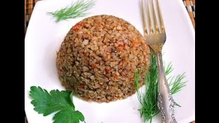 КАША ГРЕЧНЕВАЯ ПО-ДЕРЕВЕНСКИ Рецепт гречневой каши с морковью и луком в скороварке, мультиварке.