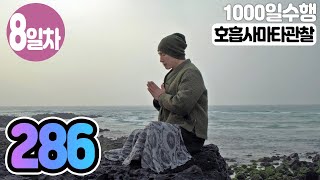 ☯ 호흡사마타관찰명상✚수면명상 8일차▶귓전명상수련(286/320일)
