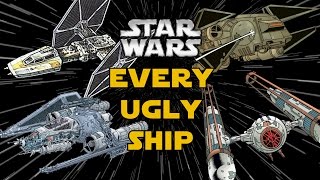 Every Ugly Starfighter from Star Wars Canon and Legends