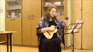 Журавли (укулеле), табы