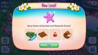 Farmville Tropic Escape: Game play Level 12