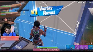 Fortnite Greek Live Stream  !! 8 Kill Win !!!
