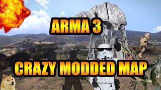 Arma 3 Mods - Star wars Mod + Dinosaur Mod + Nuke Mod! - Modded