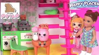 КУХНЯ С КОТЯТАМИ! Shopkins Кукольный Домик. Шопкинс на Русском. Видео для Детей. Обзор Игрушек
