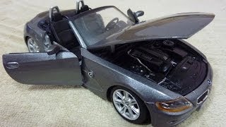 Коллекционная модель авто BMW Z4 1:24 от Bburago