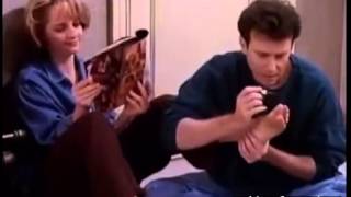 Helen Hunt getting her toenails panted and feet kissed