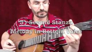 Brahms Lullaby - Intro and Variations for Guitar