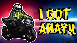 POLICE CHASE ME IN SWEDEN