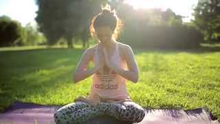 Yoga in the park