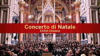XXXIII - Concerto di Natale - 15 Dicembre 2017