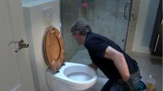 Schoonmaken toilet, regelmatige beurt