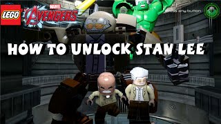 Lego Marvel Avengers - How to Unlock Stan Lee - All 35 Stan Lee in Peril Locations - 1080P HD