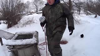 ПОИСКОВЫЙ МАГНИТ Ф-600 ПО СТАРЫМ КОЛОДЦАМ! Охота за сокровищами!