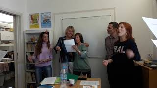 A Greek Traditional Wedding Song, sang by Omilo students