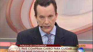 Patrulha do Consumidor tenta resolver problema de TV quebrada #ArquivoPatrulha