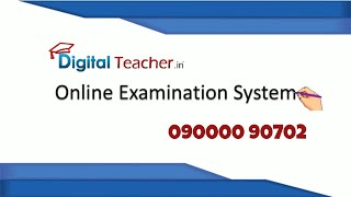 Online Examination System | Quizzes, Mock Test & Exams | Digital Teacher