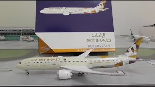 Gemini Jets 1:400 Etihad 787-9 Unboxing and Review