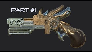 Fantasy Gun - Part #1 - Tutorial: ZBrush & Substance Painter 2