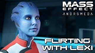 Mass Effect Andromeda - Flirting with Dr. Lexi