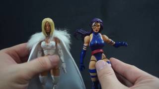 Custom Figure Spot Light! Marvel Legends Psylocke + Emma Frost!
