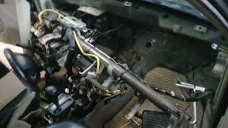Hyundai Elantra замена радиатора печки