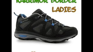 Трекинговые кроссовки Karrimor Border Ladies (goodbags.com.ua)