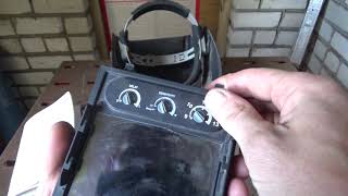 Сварочная маска хамелеон FUBAG, год использования