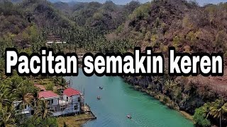 Kota Pacitan 2020/kabupaten Pacitan 2020 (Drone View) perbandingan infrastruktur dan skyline