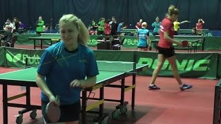 Татьяна ГАРНОВА - Марина АРТАМОНОВА Настольный теннис, Table Tennis