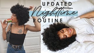 Updated Natural Hair Nighttime Routine + LIFE UPDATE Quitting My Job, Being in Sephora