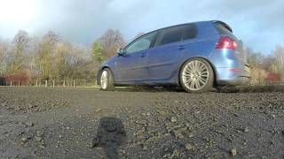 Go Pro HD Hero 2 Slow Motion Test - Golf R32 sliding - Final Cut Pro