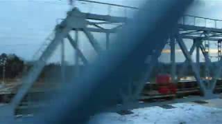 Вид из окна поезда - река Клязьма (г.Ковров, Владимирская обл.)