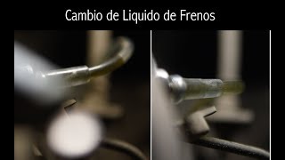 cambiar liquido de freno carro - Chevrolet Spark