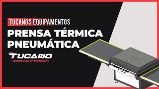 Prensa Termica Pneumatica com duas Bandejas de 1,45 x 1,05 m - Modelo Novo PP1450 LINEA