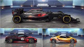 Asphalt 8 - Porsche 918 Spyder vs Trion Nemesis vs McLaren MP4-31