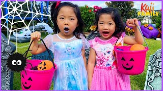 Halloween Trick or Treat Activities with Emma and Kate!