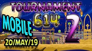 Angry Birds Friends Level 2 MOBILE Tournament 614 Highscore POWER-UP walkthrough #AngryBirdsFriends