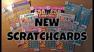 New Scratchcards For May