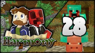 Minecraft Harmony | Animal Stable & When Pigs Fly! | Multiplayer Modded Survival [Episode 28]