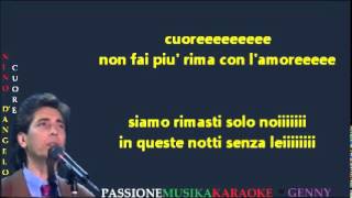 NINO D'ANGELO Cuore karaoke
