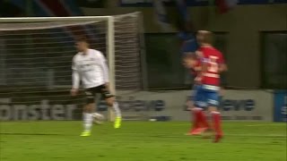 Ajdarevic briljanta klackpass ger Eriksson friläge och 1-0 - TV4 Sport