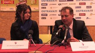 Tisková konference: FC Baník Ostrava - AC Sparta Praha