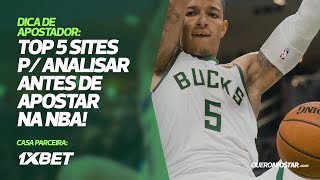 5 melhores sites para analisar e fazer apostas na NBA.