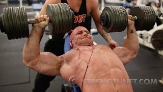 Bodybuilder Matt Sharp Trains Chest, Biceps, Triceps and Shoulders