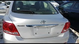 Авторынок2018, жесть, тащи её на сканер, этого не может быть, Toyota Allion 2012, 46тыс пробег