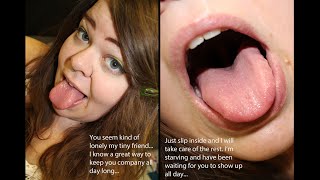 Giantess POV, tummy play and vore!