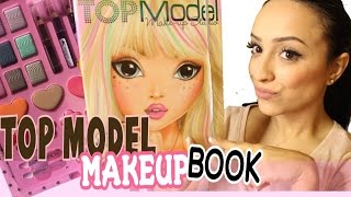 LET'S TRY TOP MODEL MAKEUP BOOK!!!??