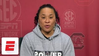 Dawn Staley upset with NCAA over South Carolina's draw in women's basketball tournament | ESPN