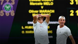 Kubot & Melo celebrate winning epic Wimbledon 2017 gentlemen's doubles final