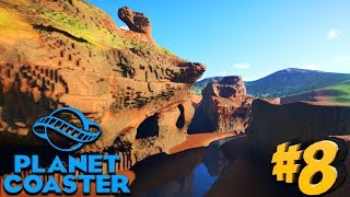 Planet Coaster - Строим парк своей мечты #8 Посторонним вход запрещен! Создаем Каньон!